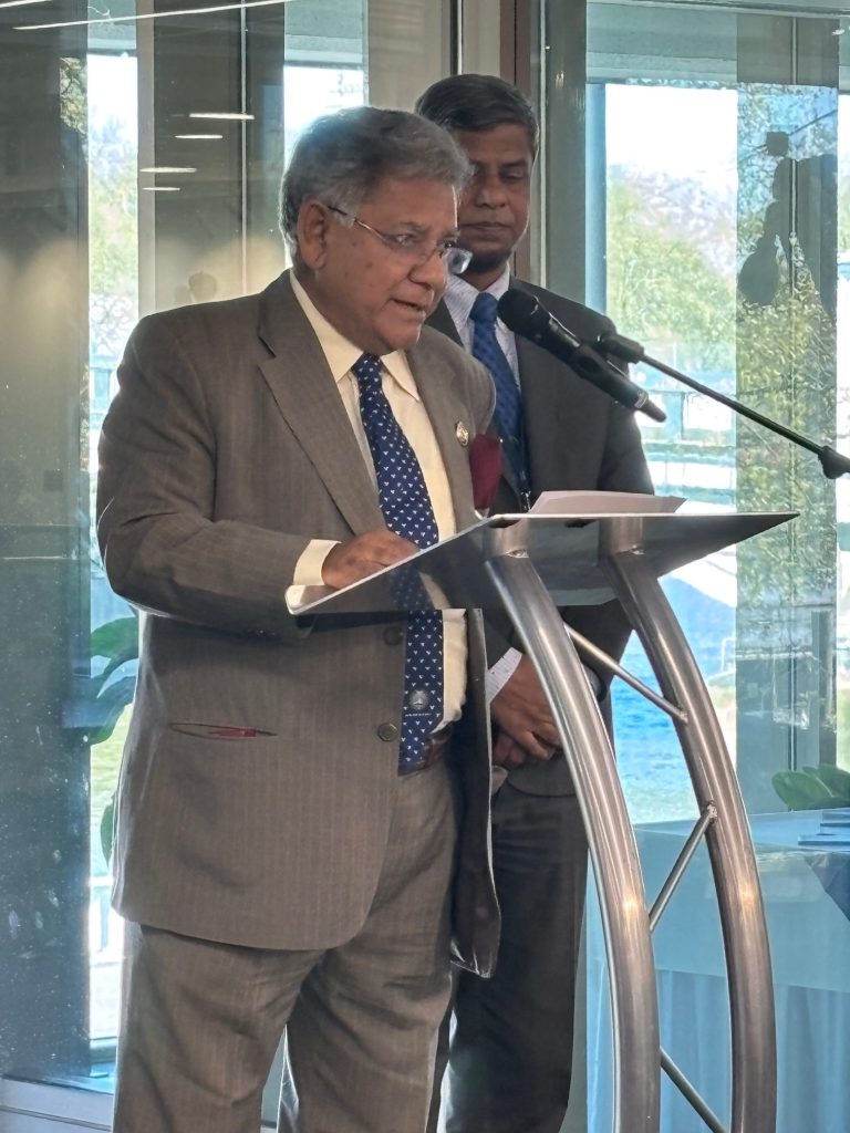 Bangladesh Shipping Adviser, Brigadier General (Retd) Dr. M Sakhawat Hussain at IMO on 8 April 2025